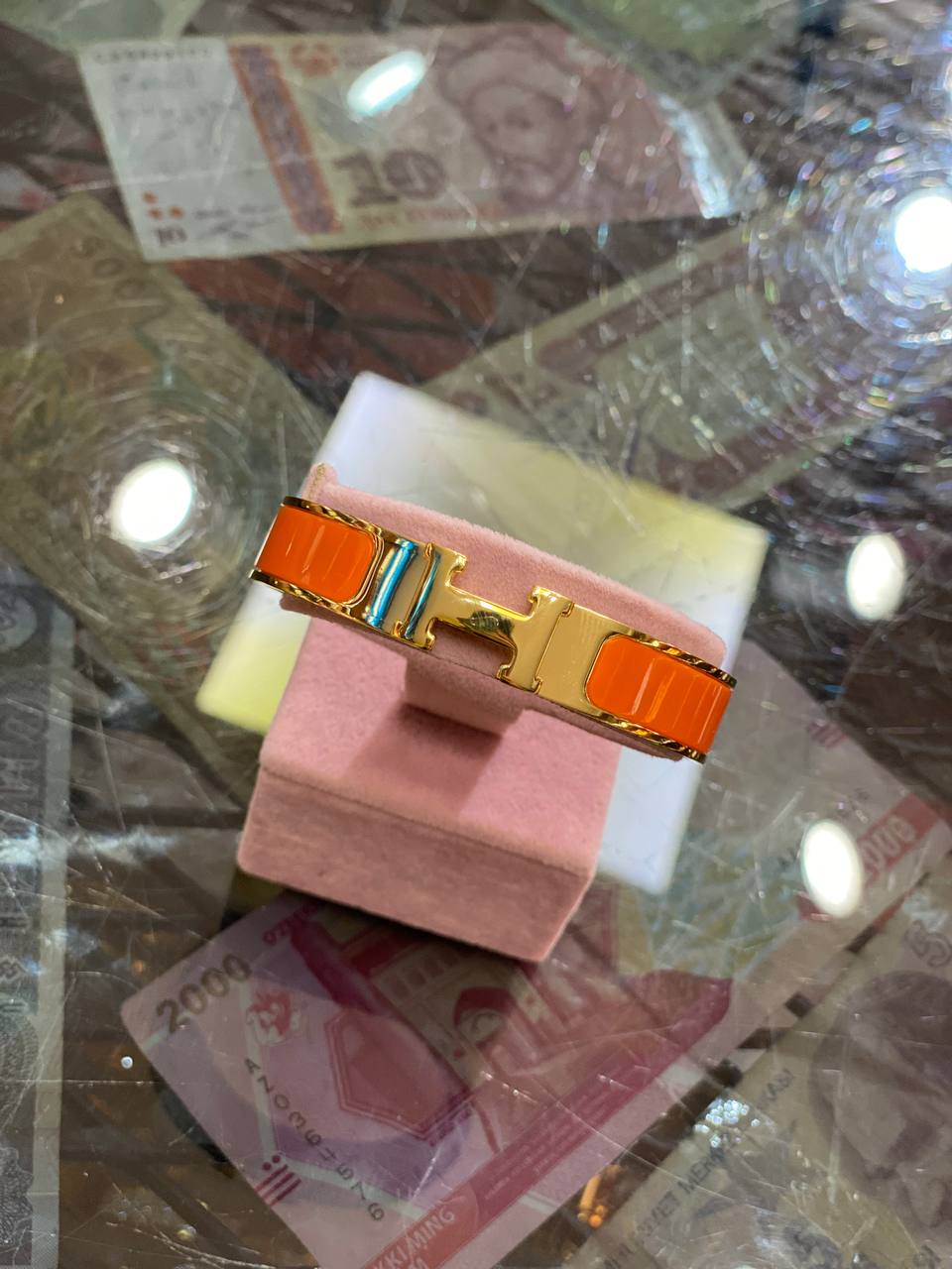 Βραχιόλι Hermes Πορτοκαλί