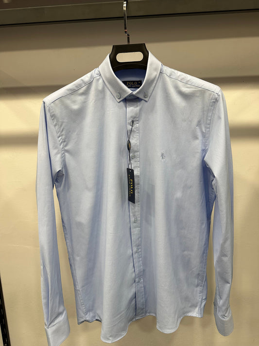 Polo Πουκάμισο Γαλάζιο